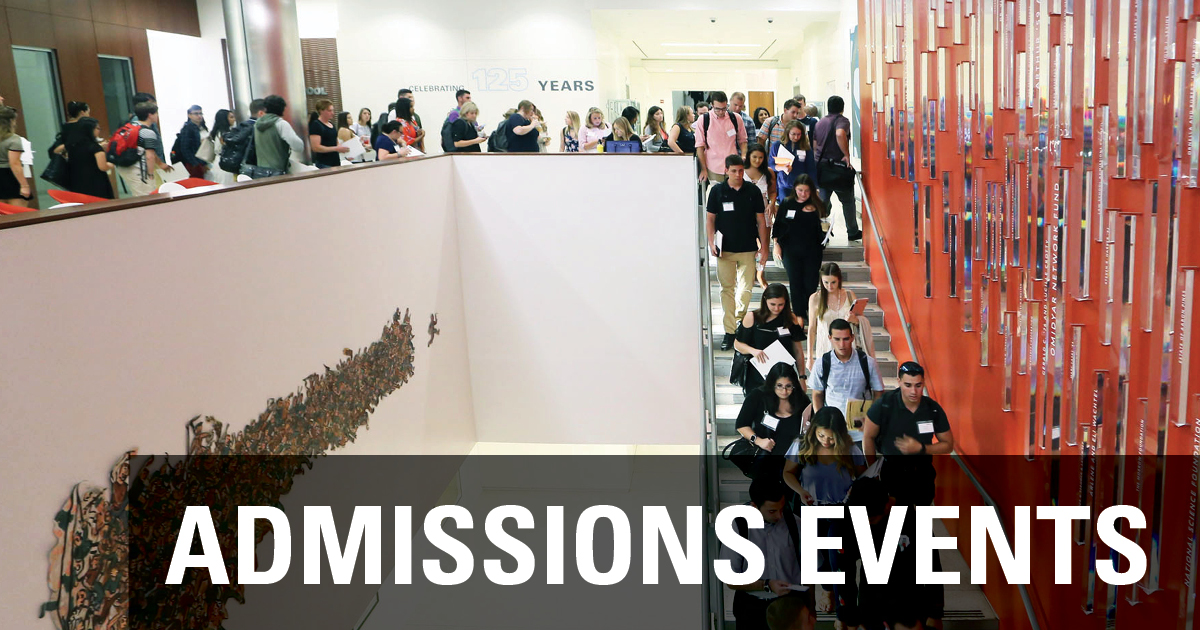 Admissions Events