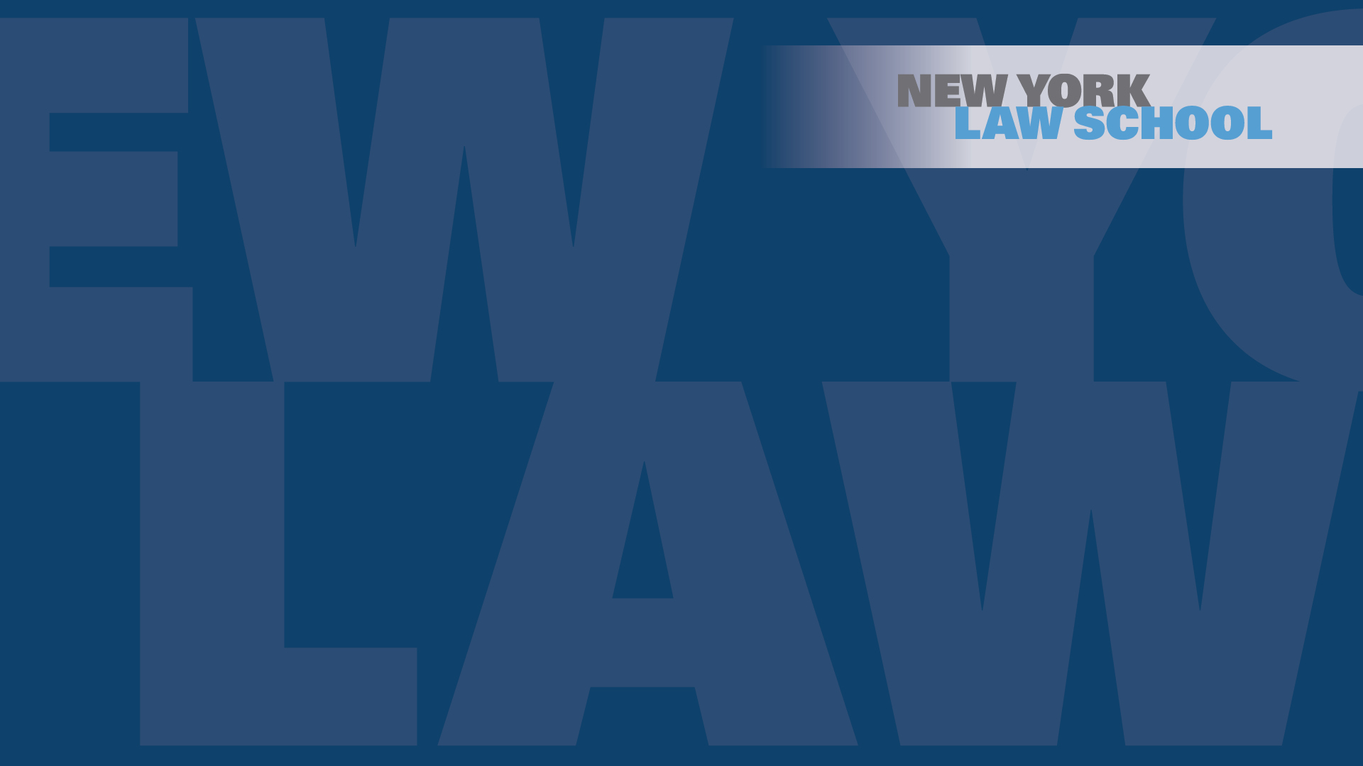 New York Law School Virtual Background