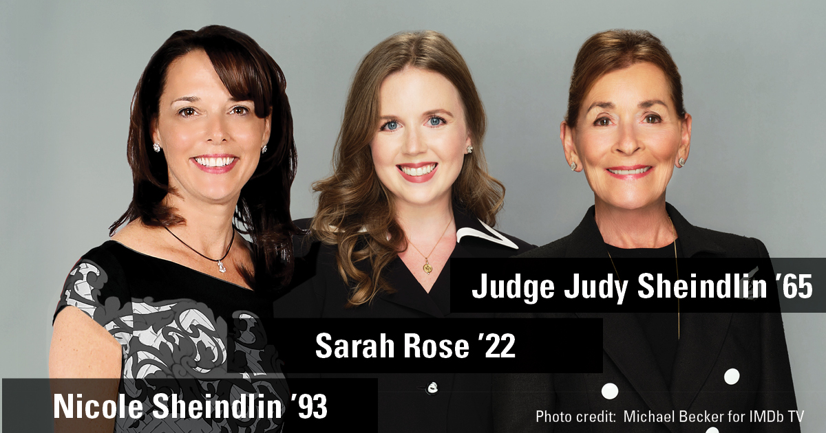 Nicole Sheindlin, Sara Rose, Judge Judy Sheindlin